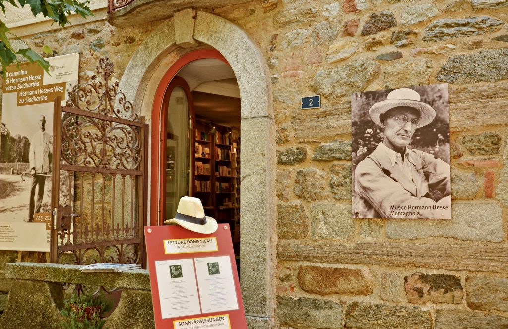 Eingang zum H.Hesse-Museum in Montagnola, Foto: Rainer Hörig